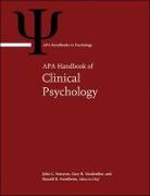 APA Handbook of Clinical Psychology, Volume 1