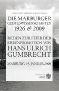 Die Marburger Geisteswissenschaften 1926 und 2009