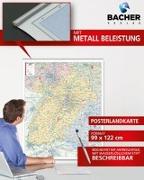 Baden-Württemberg PLZ 1:250.000 Posterkarte