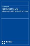 Rechtsgelehrte und wissenschaftliche Institutionen