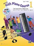 Alfred's Kid's Piano Course, Bk 1: The Easiest Piano Method Ever!, Book, DVD & Online Audio & Video