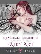 Fairy Art - Grayscale Coloring Edition