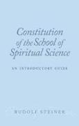 Constitution of the School of Spiritual Science