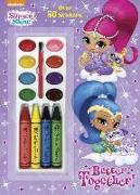 Better Together! (Shimmer and Shine) [With Four Chunky Crayons]