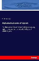 Alphabetical code of signals