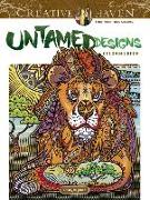 Creative Haven Untamed Designs Coloring Book