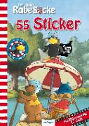 Der kleine Rabe Socke: 55 Sticker zur TV-Serie