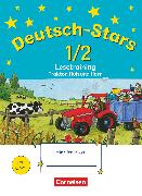 Deutsch-Stars, Allgemeine Ausgabe, 1./2. Schuljahr, Lesetraining - Traktor, Kuh und Korn, Übungsheft, Mit Lösungen