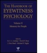 Handbook Of Eyewitness Psychology 2 Volume Set