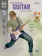 Alfred's Rock Ed. -- Led Zeppelin Guitar: Learn Rock by Playing Rock: Scores, Parts, Tips, and Tracks Included (Easy Guitar Tab), Book & DVD-ROM