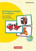 Deutsch lernen mit Fotokarten - Grundschule, DaZ-Kopiervorlagen für Anfänger - Grundschulkinder lernen erste Wörter, Übungen, Spiele, Rätsel, Kopiervorlagen