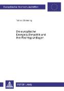 Die europäische Energieaußenpolitik und ihre Rechtsgrundlagen