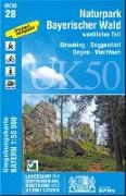 UK50-28 Naturpark Bayerischer Wald, westlicher Teil
