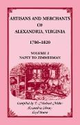 Artisans and Merchants of Alexandria, Virginia 1780-1820, Volume 2, Napey to Zimmerman