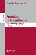 Frontiers in Algorithmics