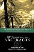 AIA 111th Annual Meeting Abstracts