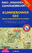 Rad-, Wander- und Gewässerkarte Kummerower See - Mecklenburgische Schweiz 1:35.000