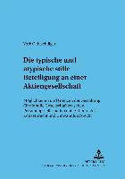 Die typische und atypische stille Beteiligung an einer Aktiengesellschaft