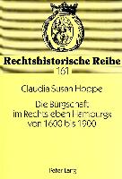 Die Bürgschaft im Rechtsleben Hamburgs von 1600 bis 1900