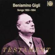 BENIAMINO GIGLI-SONGS 1953-1954