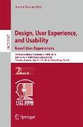 Design, User Experience, and Usability: Novel User Experiences