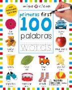 Wipe Clean: First 100 Words Bilingual