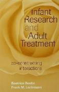 Infant Research and Adult Treatment