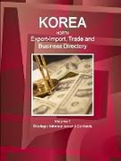 Korea North Export-Import, Trade and Business Directory Volume 1 Strategic Information and Contacts