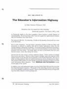 The Educator's Information Highway
