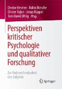 Perspektiven kritischer Psychologie und qualitativer Forschung