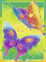 Aquarelle Schmetterlinge. Mixxy Colors Midi