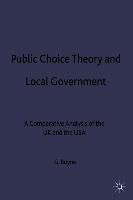 Public Choice Theory and Local Government