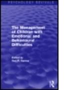 The Management of Children with Emotional and Behavioural Difficulties