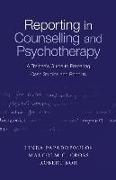 Reporting in Counselling and Psychotherapy