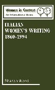 Italian Women's Writing, 1860-1994