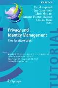 Privacy and Identity Management. Time for a Revolution?