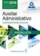 Auxiliares Administrativos, Corporaciones Locales de Andalucía. Temario 1