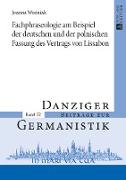 Fachphraseologie am Beispiel der deutschen und der polnischen Fassung des Vertrags von Lissabon