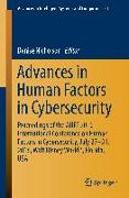 Advances in Human Factors in Cybersecurity