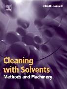 Cleaning with Solvents: Methods and Machinery