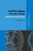 Sustaining Language Diversity in Europe