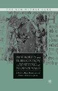 Authority and Subjugation in Writing of Medieval Wales