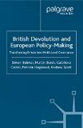 British Devolution and European Policy-Making