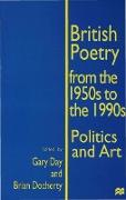 British Poetry from the 1950s to the 1990s
