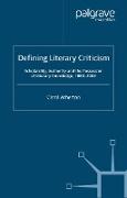 Defining Literary Criticism