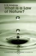 What is a Law of Nature?
