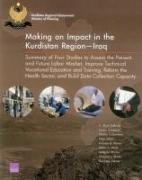 Making an Impact in the Kurdistan Region-Iraq: Summary of Four Studies to Assess the Present and Future Labor Market, Improve Technical Vocational Edu