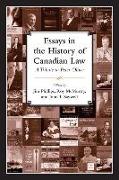 Essays in the History of Canadian Law, Volume X