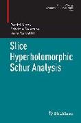 Slice Hyperholomorphic Schur Analysis