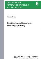 Empirical causality analysis in strategic planning